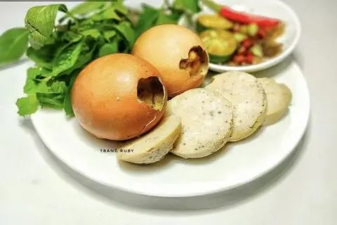 Hình ảnh Hột gà nướng xào me - 2 quả