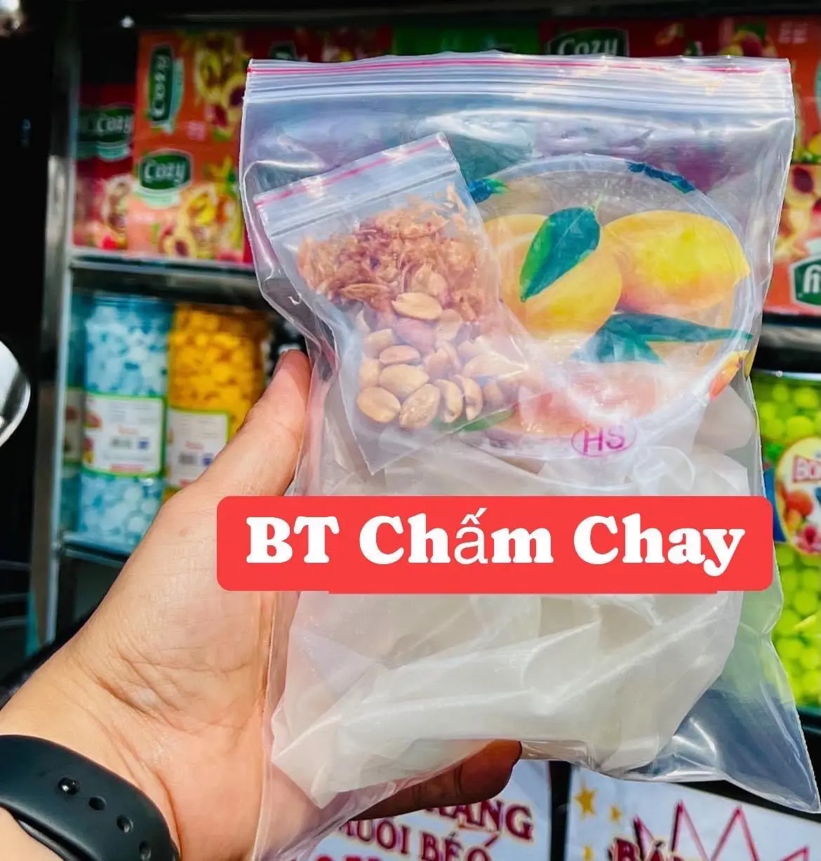 Hình ảnh Bánh tráng chấm 