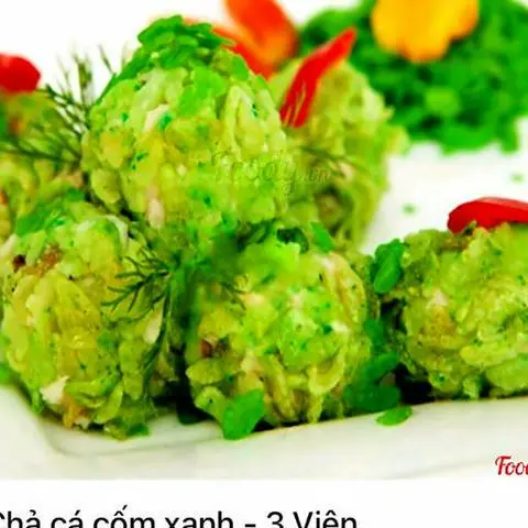 Hình ảnh Chả cá cốm xanh - 3 viên