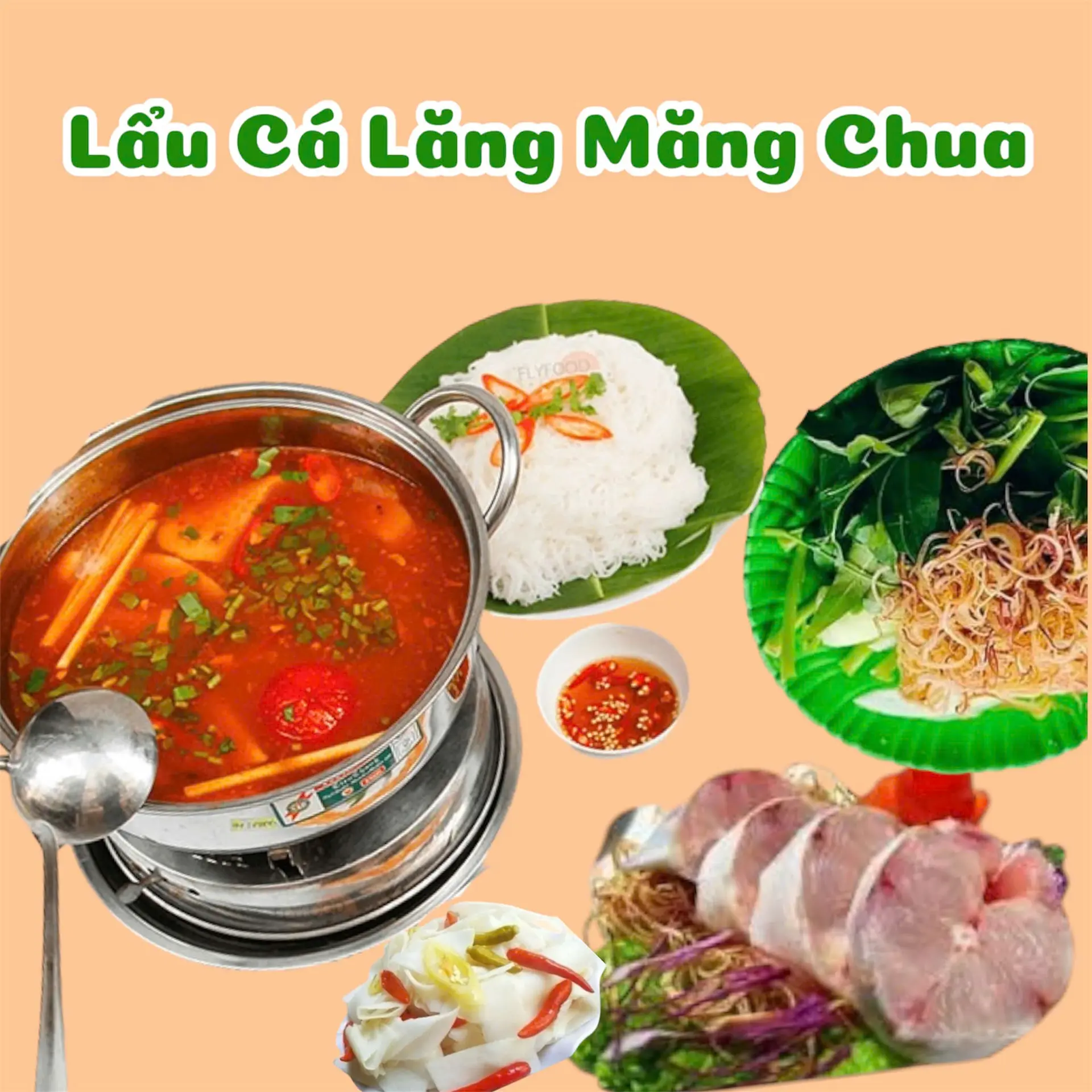Hình ảnh Lẩu cá lăng măng chua nhỏ