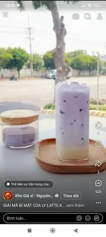 Hình ảnh Khoai Môn Latte