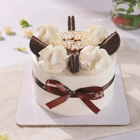 Hình ảnh Bánh Kem Nhỏ Trang Trí Bánh Oreo - Size 12cm