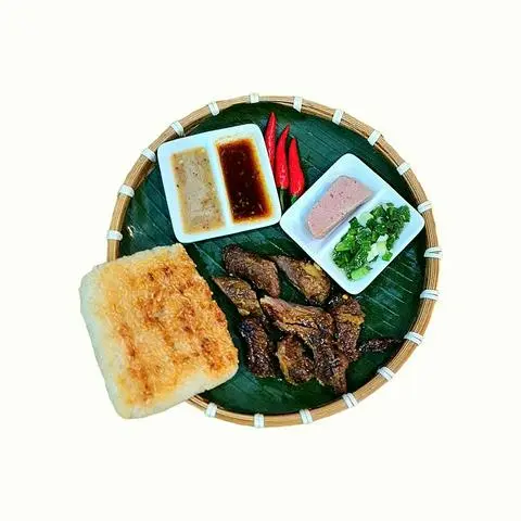 Hình ảnh Xôi Nướng - Dẻ Sườn Bò Nướng Chậm 