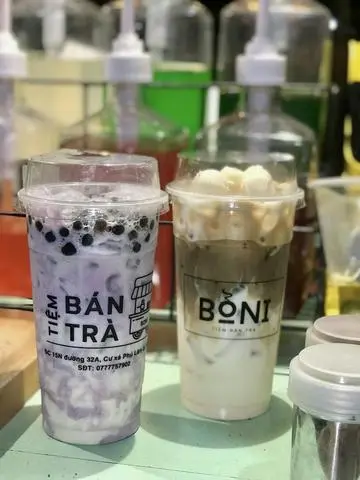 Hình ảnh Latte khoai môn tươi