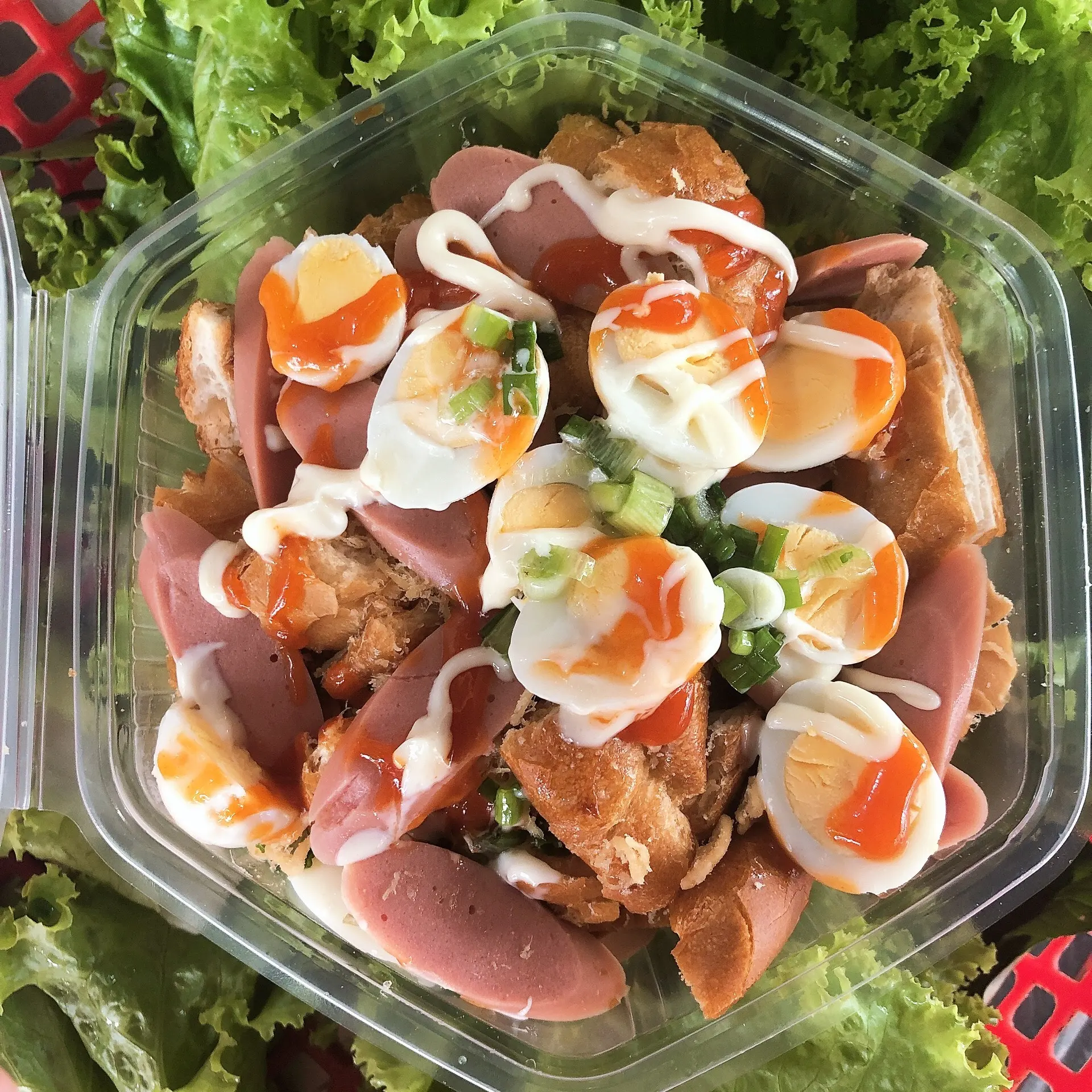 Hình ảnh Bánh mì nướng muối ớt (2 bánh mì)