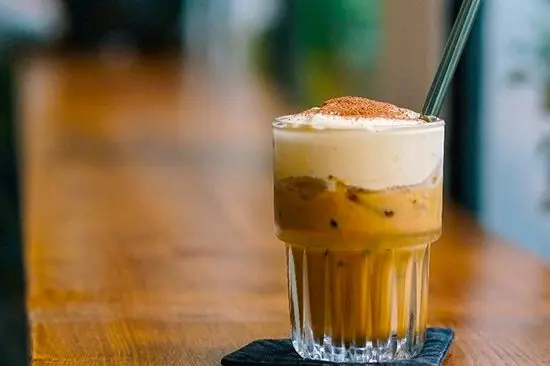Hình ảnh Cafe sữa đá kem muối