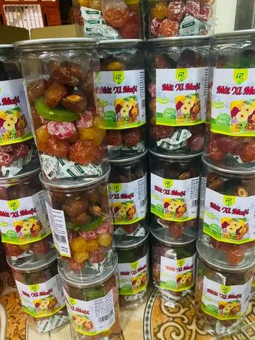 Hình ảnh Ô Mai Mix 5 Tầng Hũ 450gram