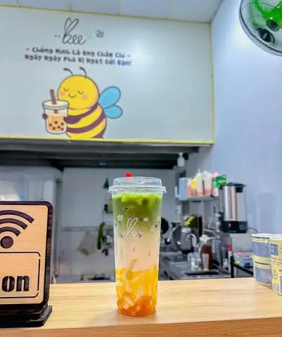 Hình ảnh Matcha latte xoài