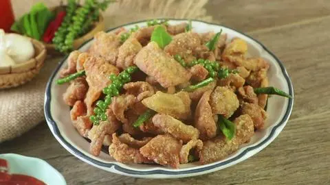 Hình ảnh Da Gà Chiên Dòn