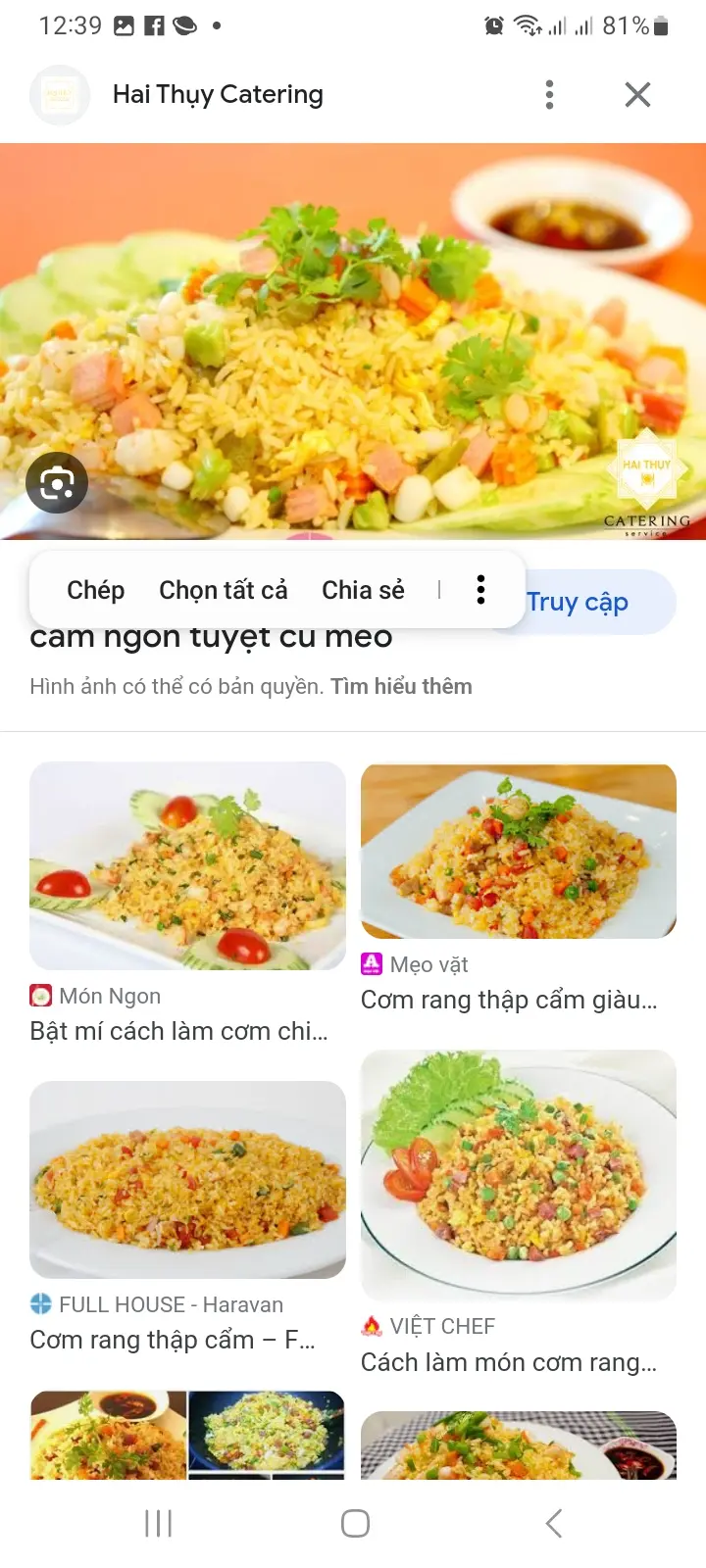 Hình ảnh Cơm chiên thập cẩm