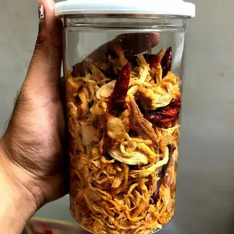 Hình ảnh Khô Gà Bơ Tỏi Giòn Cay - 250gr