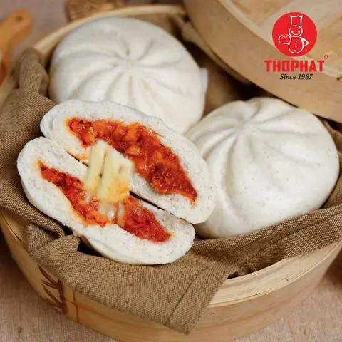 Hình ảnh Bánh bao gà phô mai 