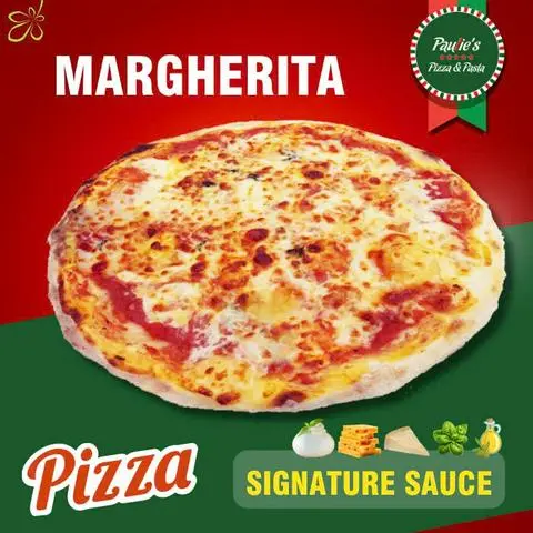 Hình ảnh Pizza Sốt Cà Cổ Điển | Classic Margherita Pizza