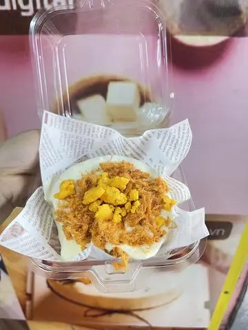 Hình ảnh bánh mây kem mặn trứng muối 