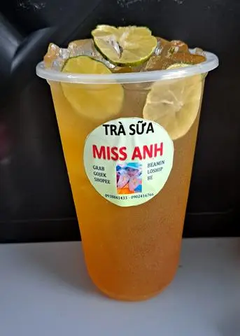Hình ảnh Hồng trà chanh 