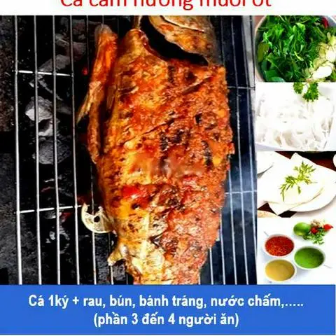 Hình ảnh Cá cam nướng muối ớt