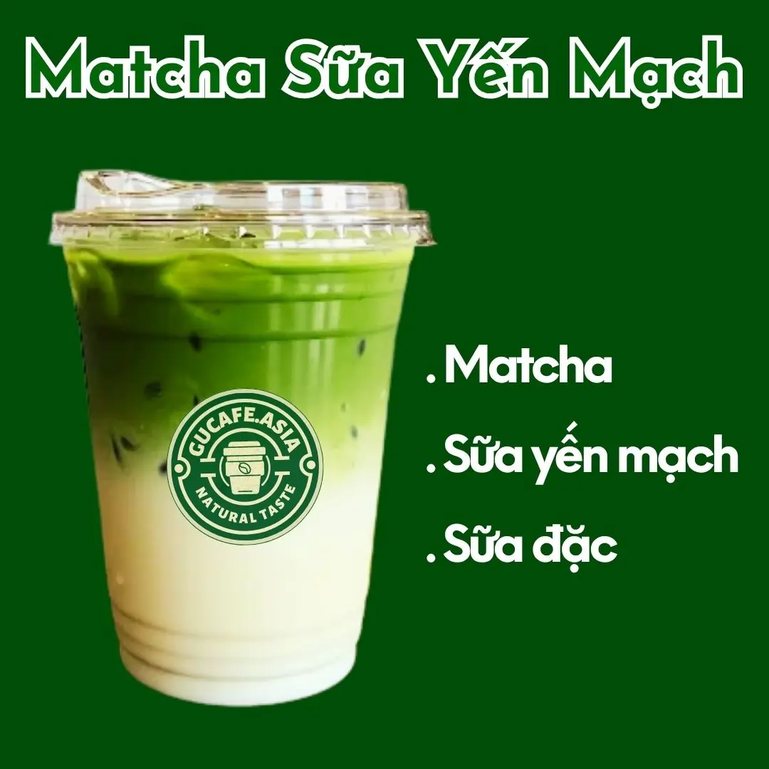 Hình ảnh Gucafe - Matcha Sữa Yến Mạch