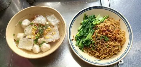 Hình ảnh Mì trộn khô + chạp