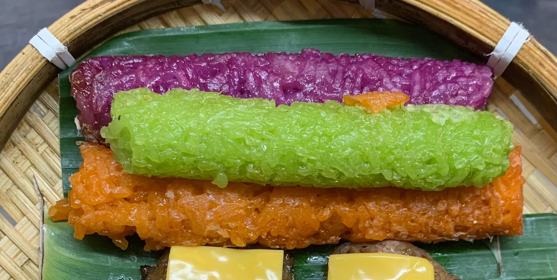 Hình ảnh Xôi nướng ngũ sắc