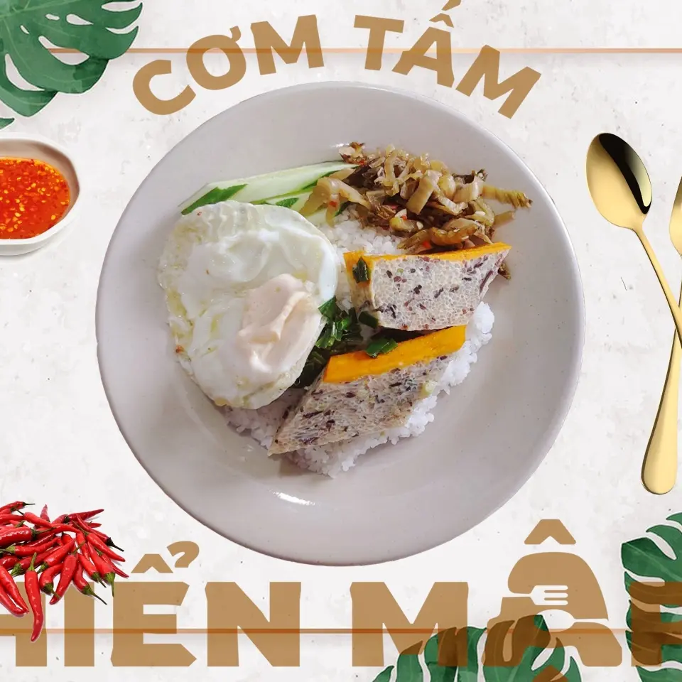 Hình ảnh Cơm chả trứng