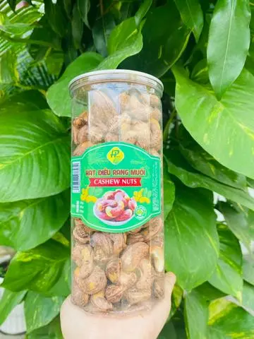 Hình ảnh Hạt Điều Cồ Rang Muối Hũ 500gram