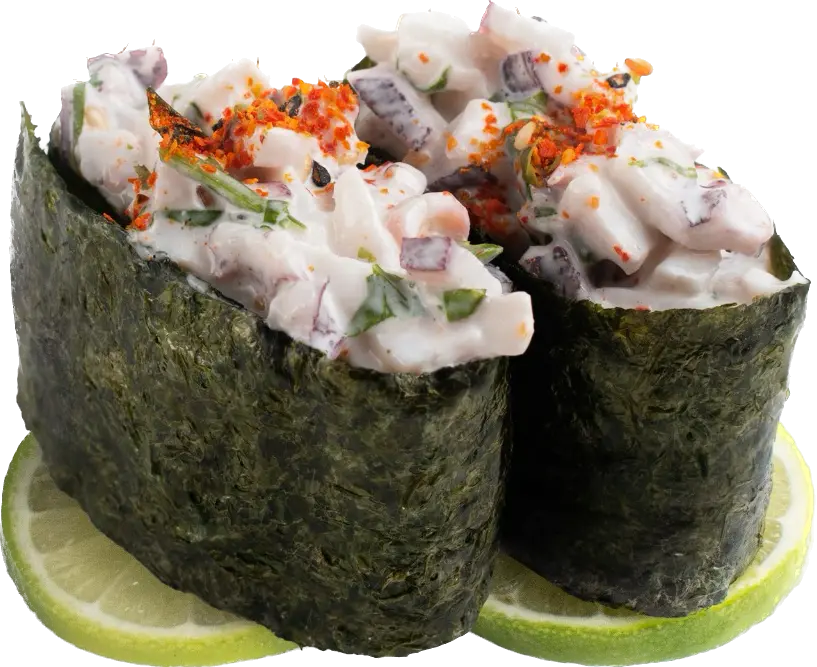 Hình ảnh Tako mayo gunkan -Gk 10