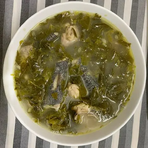 Hình ảnh Canh chua lá giang thịt bằm