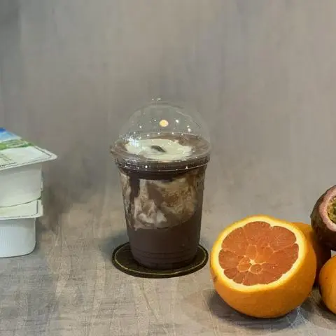 Hình ảnh Sữa chua đánh đá  - cacao