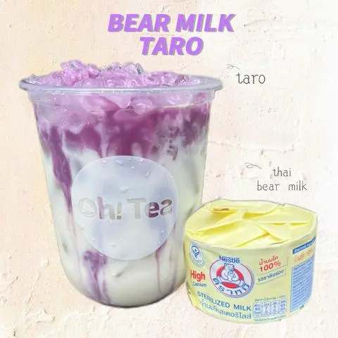 Hình ảnh Khoai môn Latte Sữa Gấu Thailand