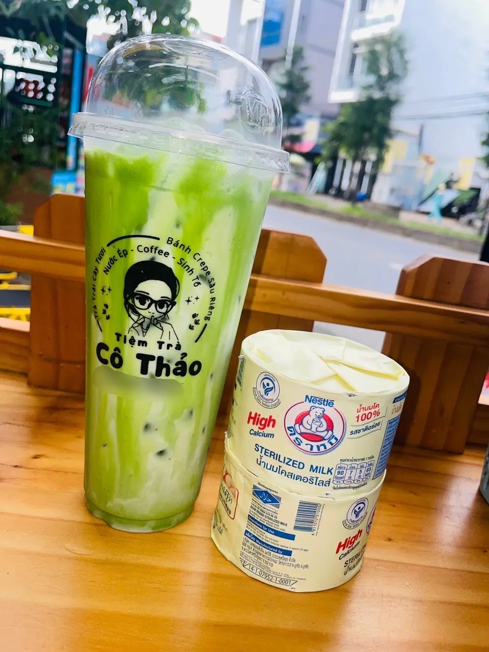 Hình ảnh Maccha Sữa Gấu 