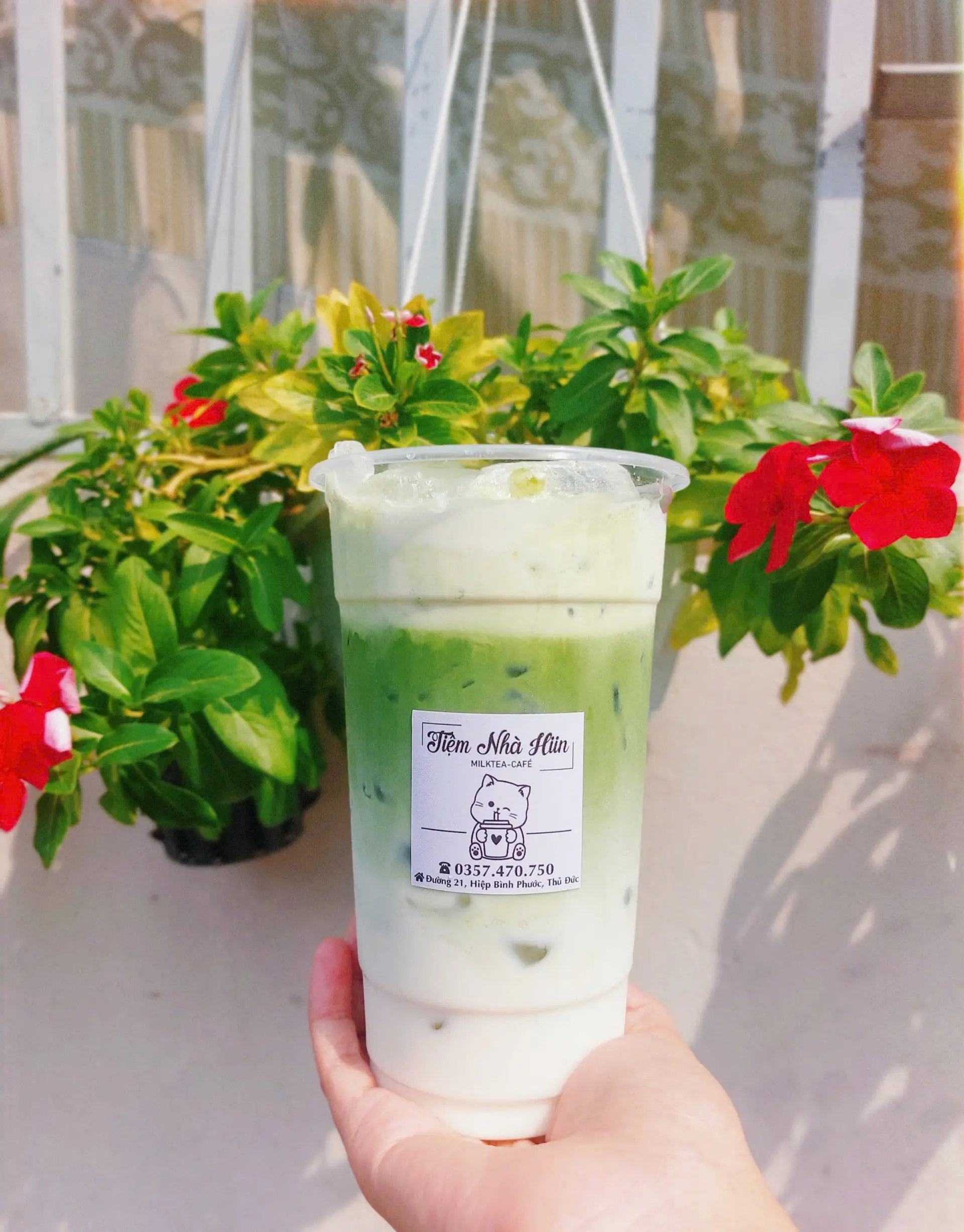 Hình ảnh Matcha latte kem muối (đã gồm thuế)