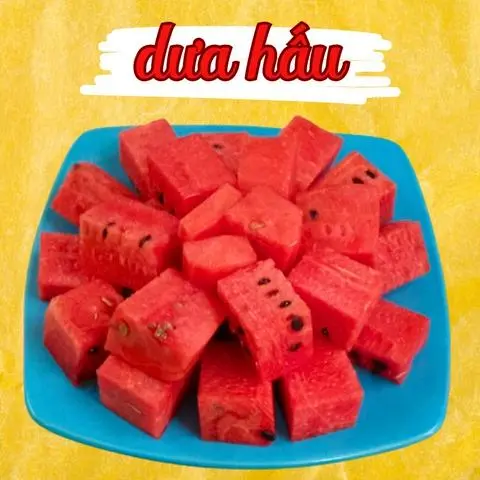 Hình ảnh Dưa hấu ( Hộp 500gr)