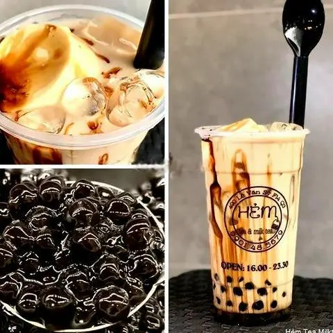 Hình ảnh SỮA TƯƠI TRÂN CHÂU PHÔ MAI TƯƠI ĐƯỜNG ĐEN