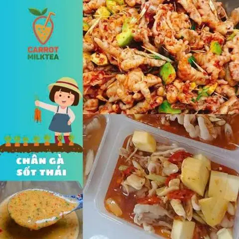 Hình ảnh Chân gà sốt Thái - phần nhỏ