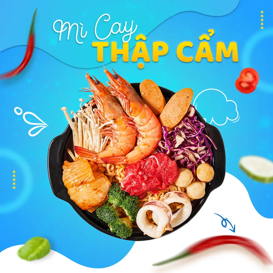 Hình ảnh Mì Cay Thập Cẩm