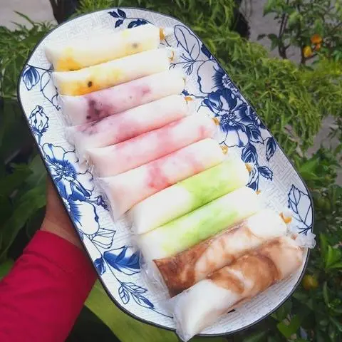 Hình ảnh Combo 10 gói sữa chua trái cây mix vị