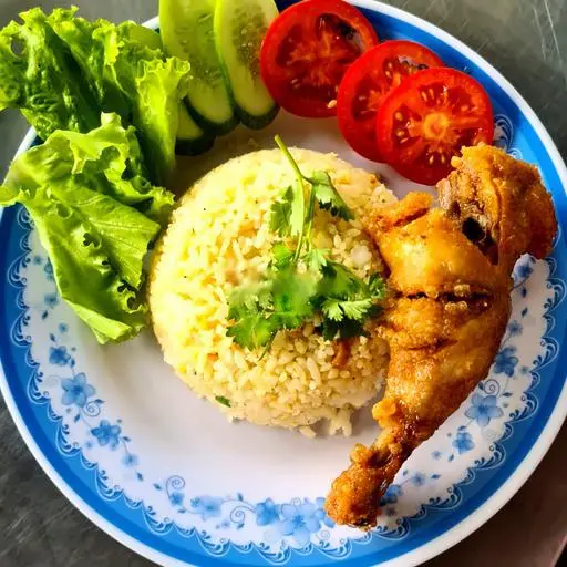 Hình ảnh Combo 1  cơm gà - trà tắc