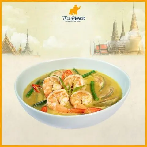 Hình ảnh Cà Ri Xanh Tôm