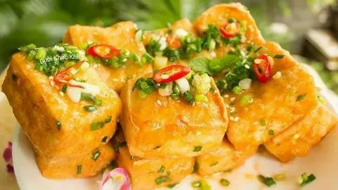 Hình ảnh đậu hũ trứng chà bông