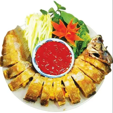 Hình ảnh CÁ THÁC LÁC RÚT XƯƠNG CHIÊN GIÒN (MẮM ME)