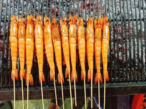 Hình ảnh Tôm thẻ nướng