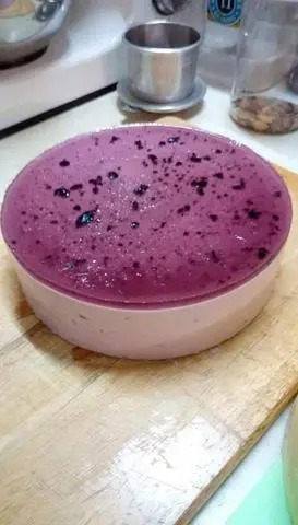 Hình ảnh Blueberry Cheesemousse Nguyên Ổ