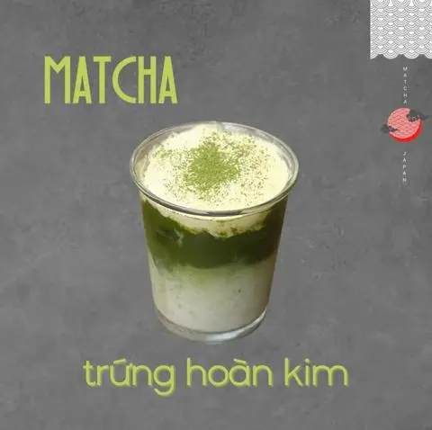 Hình ảnh MATCHA TRỨNG HOÀNG KIM