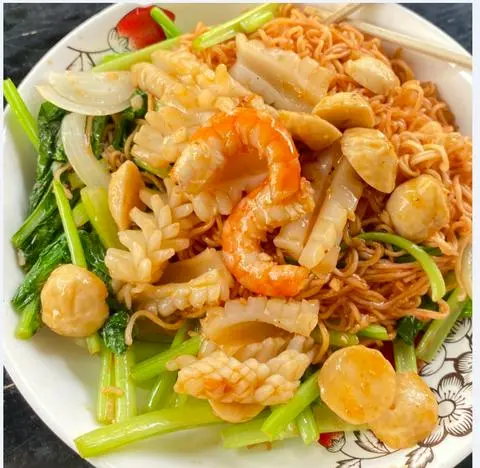 Hình ảnh Mì Xào Hải Sản