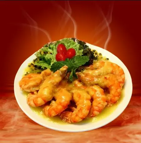 Hình ảnh tôm hấp chanh dây 