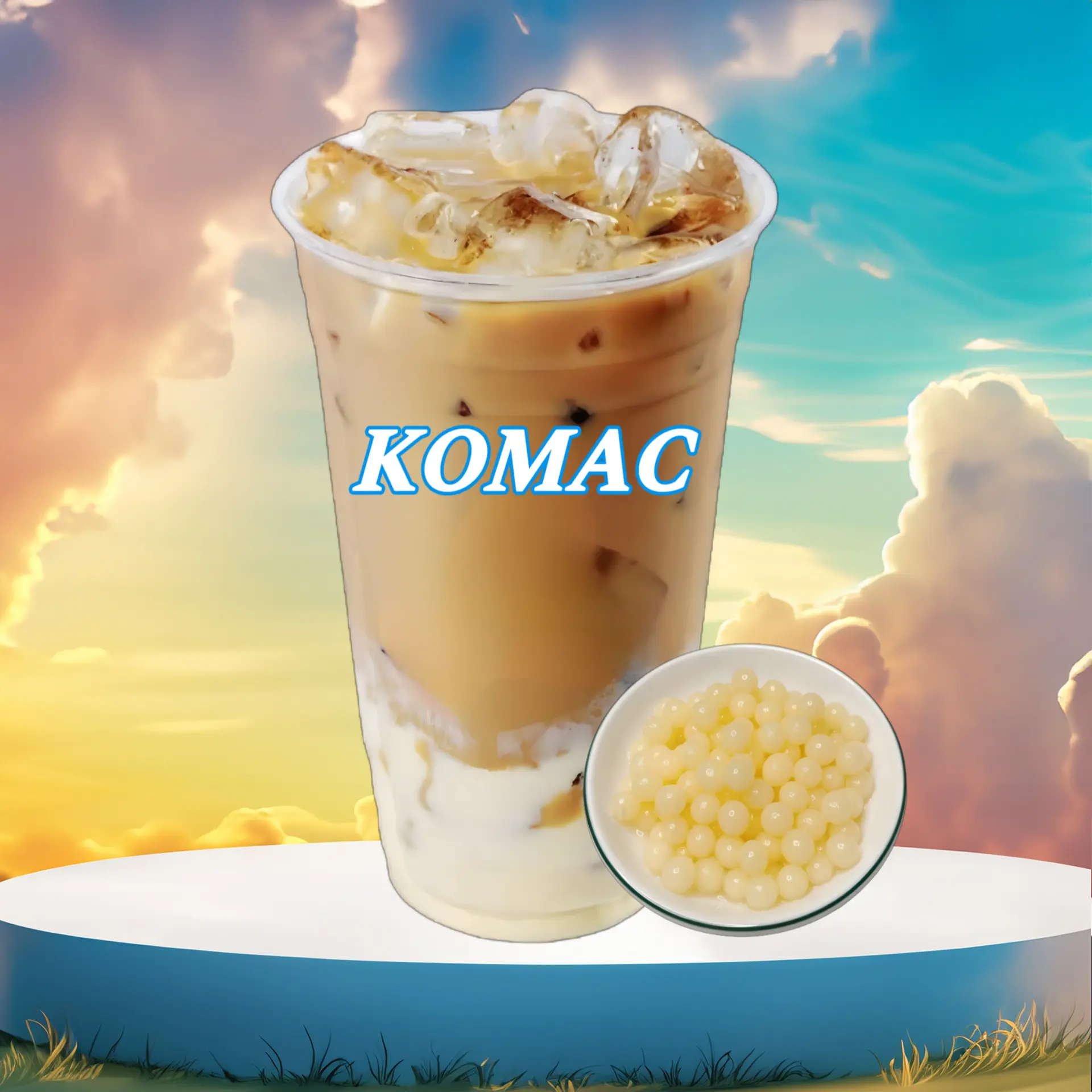 Hình ảnh Trà Sữa MoChi Phô Mai 700ML - KOMAC