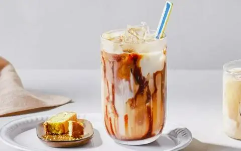 Hình ảnh Latte CaCao Chuối (500ml)