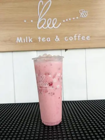 Hình ảnh Trà sữa dâu tây