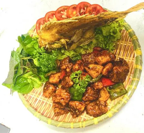 Hình ảnh Cá diêu hồng lúc lắc