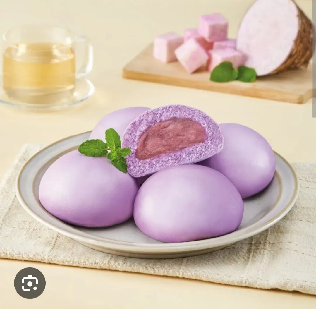 Hình ảnh bánh bao khoai môn 